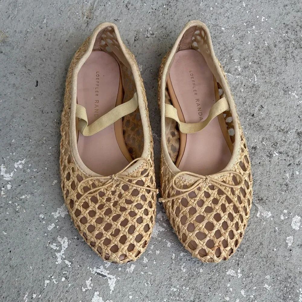Loeffler Randall Leonie woven flats